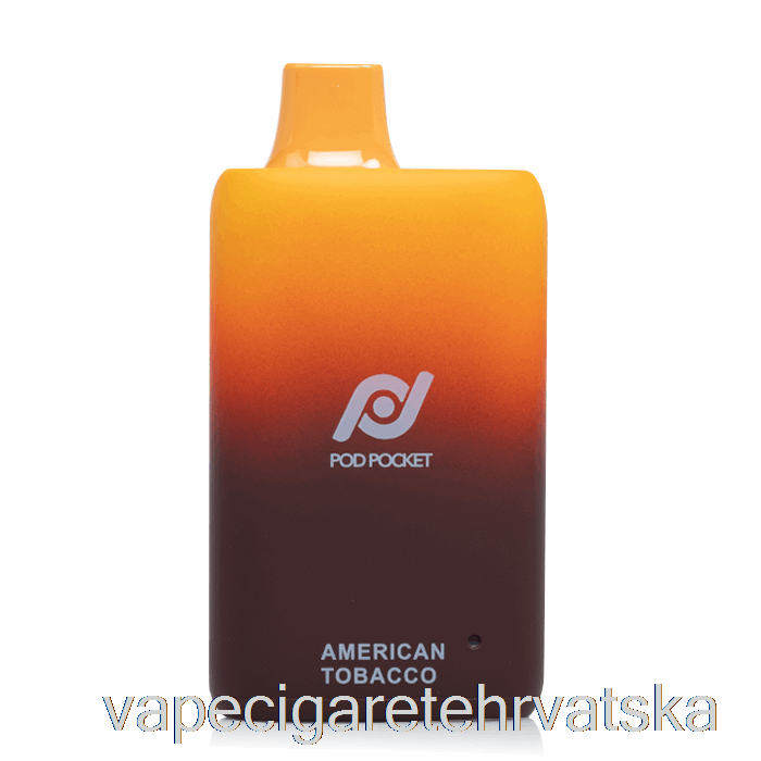 Vape Cigarete Pod Pocket 7500 Jednokratni Američki Duhan